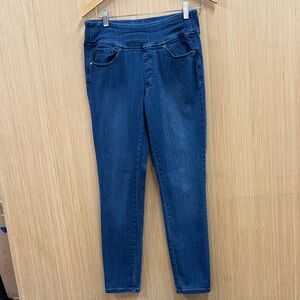 Belle by Kim Gravel Dark Blue Jeggings